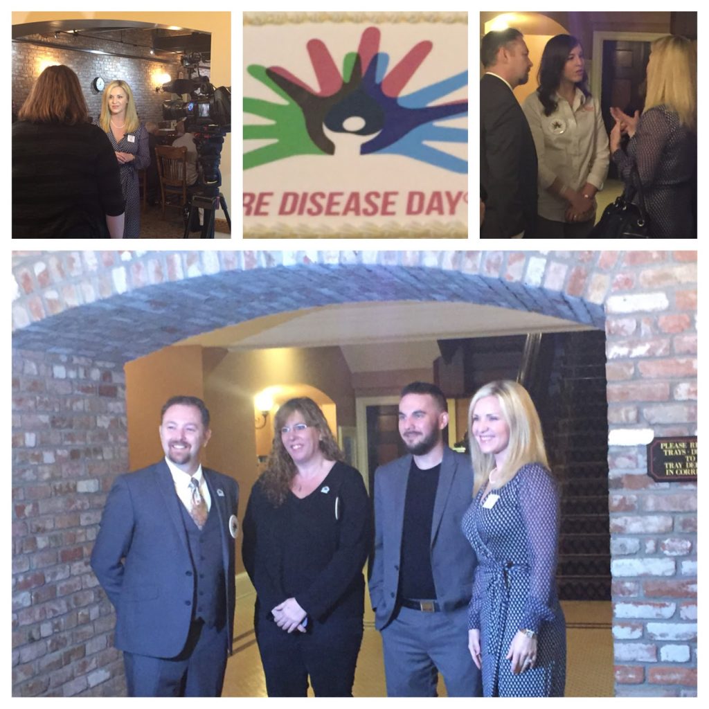 images from rare disease day event